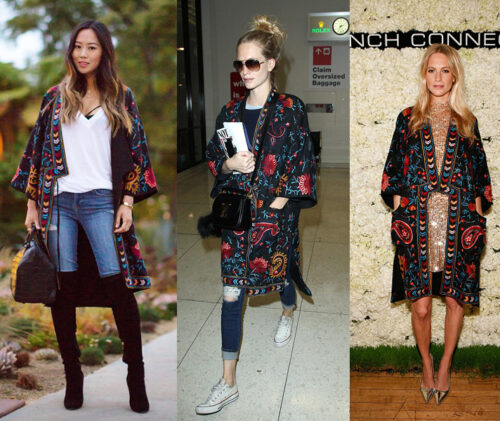 aimee-song-poppy-delevingne-french-connection-embroidered-kimono